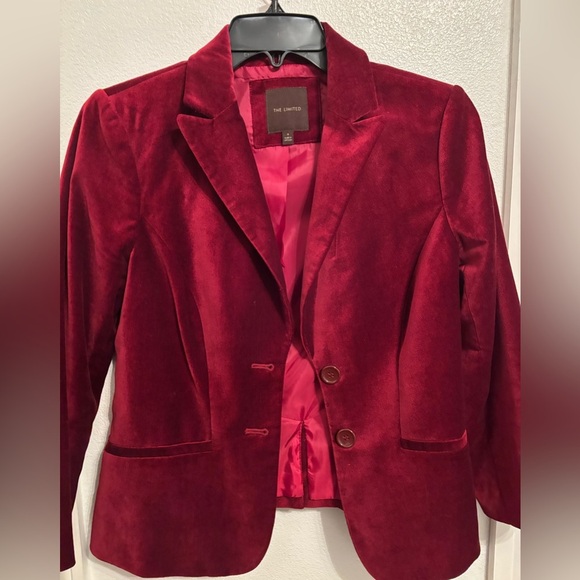 The Limited Jackets & Blazers - The Limited Vintage velvet blazer jacket S